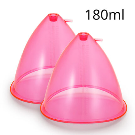 2PCS 180ML Vacuum Therapy Cups For Vacuum Suction Machine